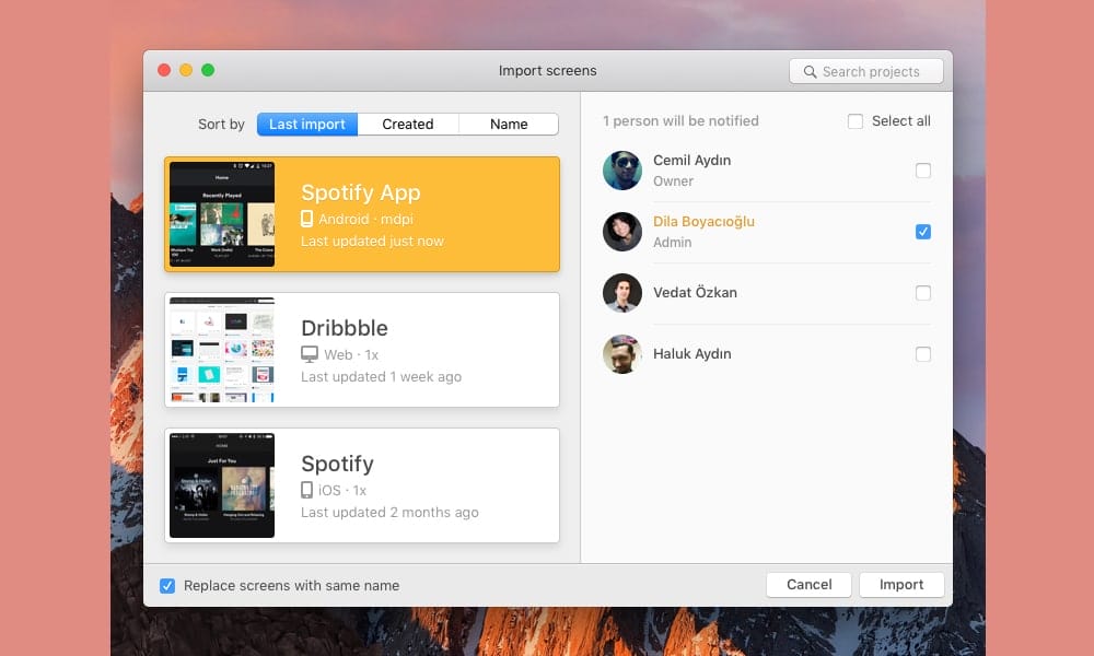 Redesign Concept of Famous Brands 73 Zeplin App Redesign