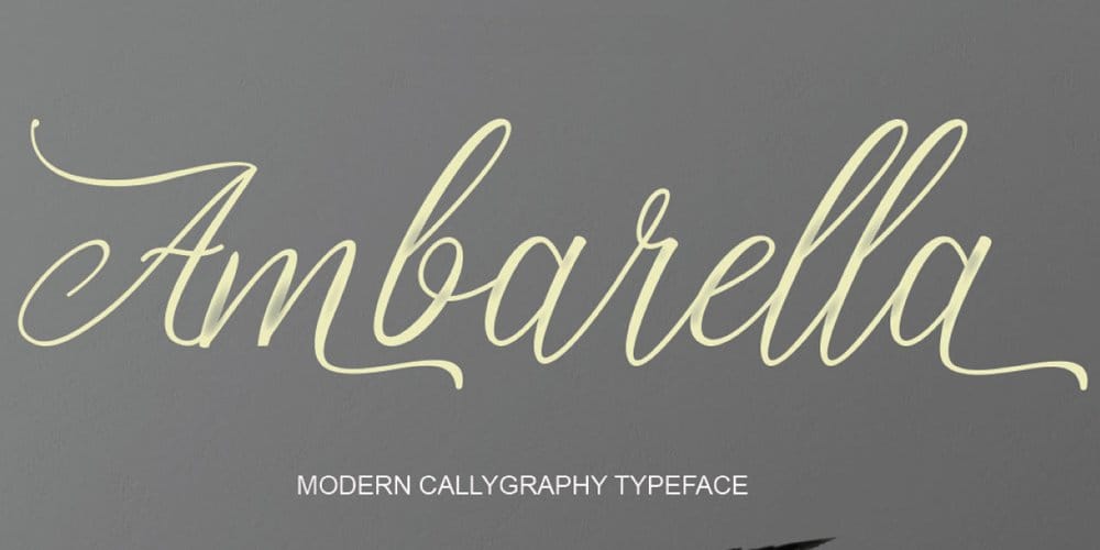 200+ Great Free Fonts for Designers 453 Ambarella Typeface