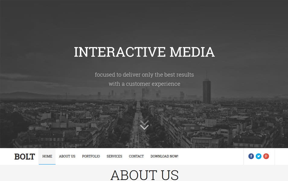 Bolt Responsive Blogger Template