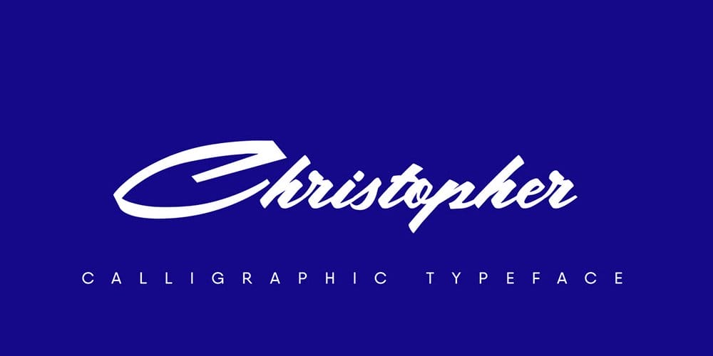 200+ Great Free Fonts for Designers 442 Christopher Typeface