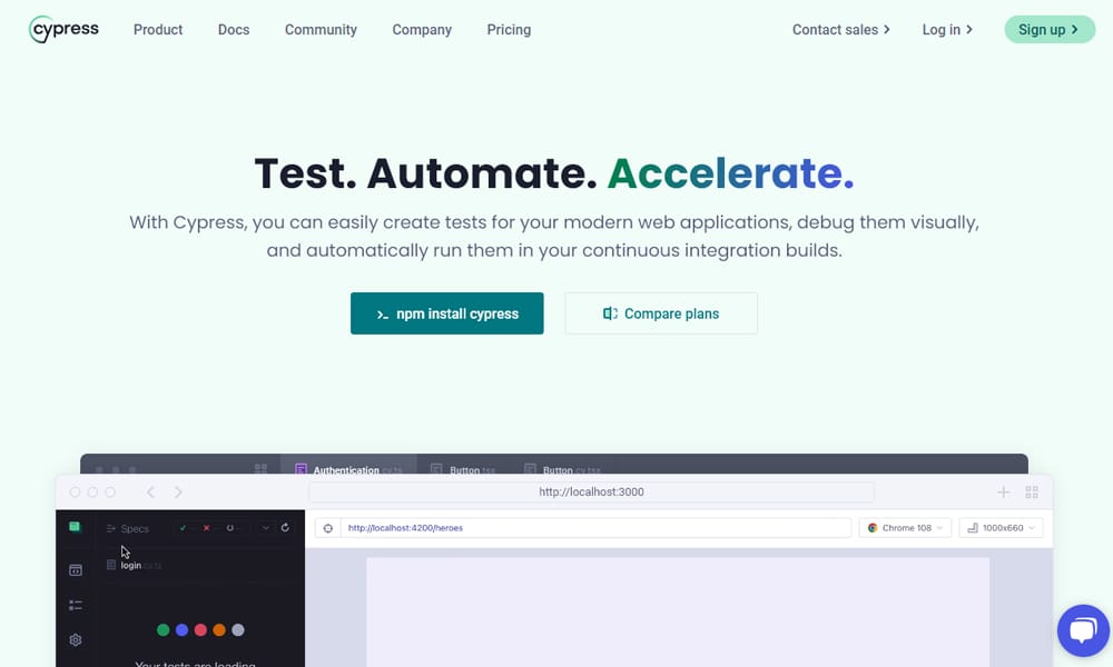 100+ Useful Angular JS Tools for Developers 54 Cypress