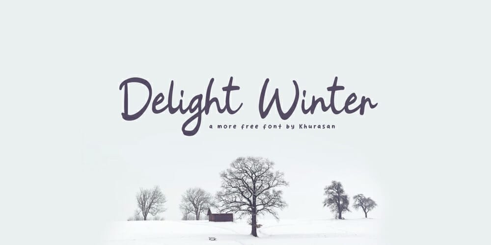 Delight Winter Font