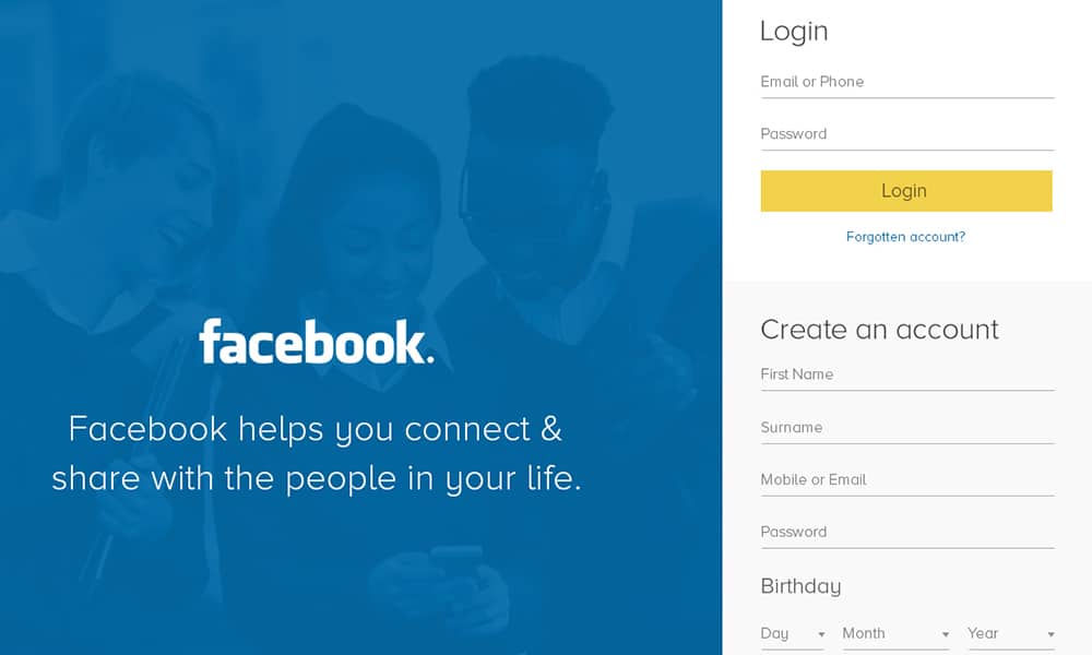 Redesign Concept of Famous Brands 52 Facebook Redesign Concept