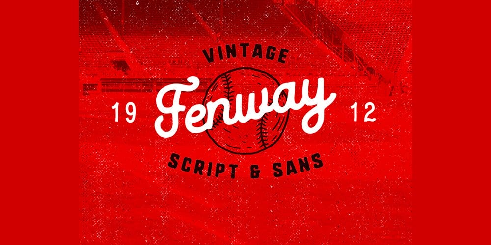 200+ Great Free Fonts for Designers 444 Fenway Script Typeface
