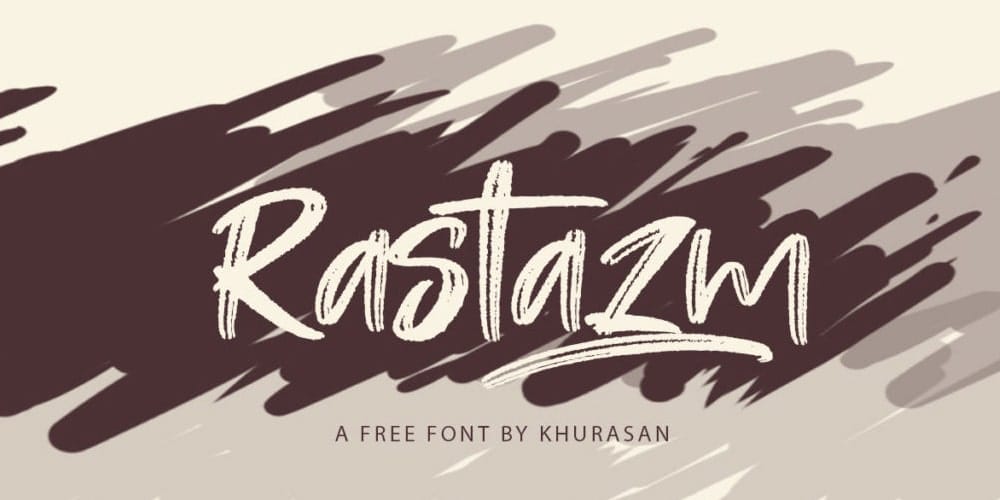 250 + Free Modern Script Fonts for Designers 27 Free Rastazm Script Font