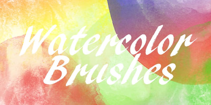 Free Watercolor Elements for Designers 67 Free Watercolor Brushes