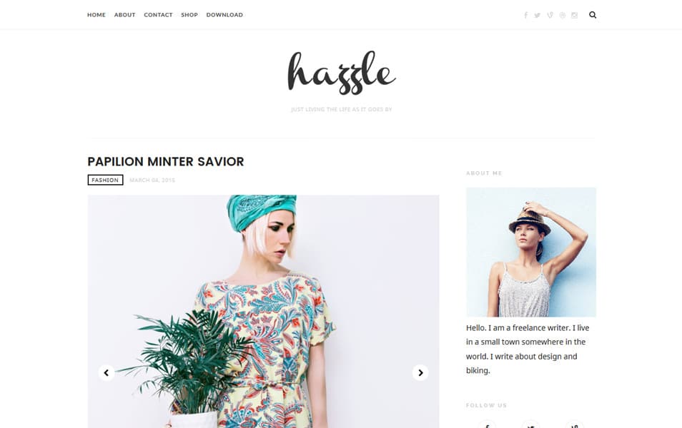 300+ Best Free Responsive Blogger Templates 2025 136 Hazzle Responsive Blogger Template