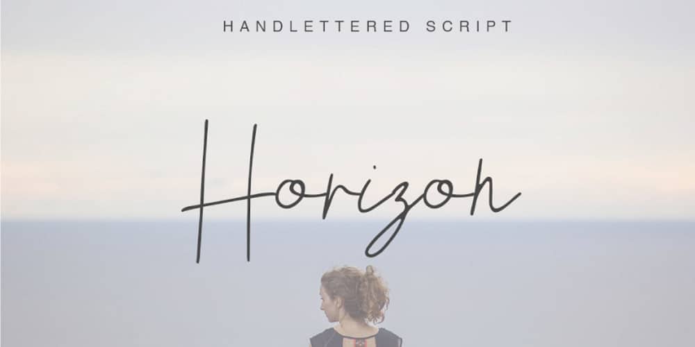 200+ Great Free Fonts for Designers 422 Horizon Script Font