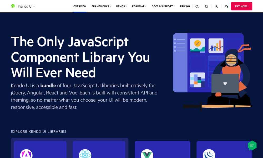100+ Useful Angular JS Tools for Developers 30 Kendo UI