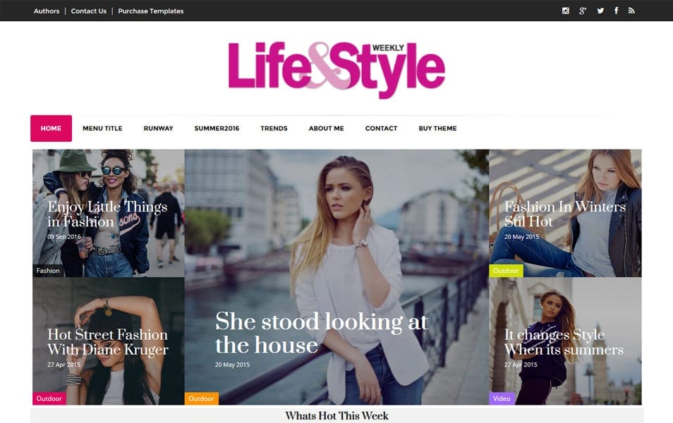 150+ Free Responsive Magazine Style Blogger Templates 2025 80 Life Style Responsive Blogger Template