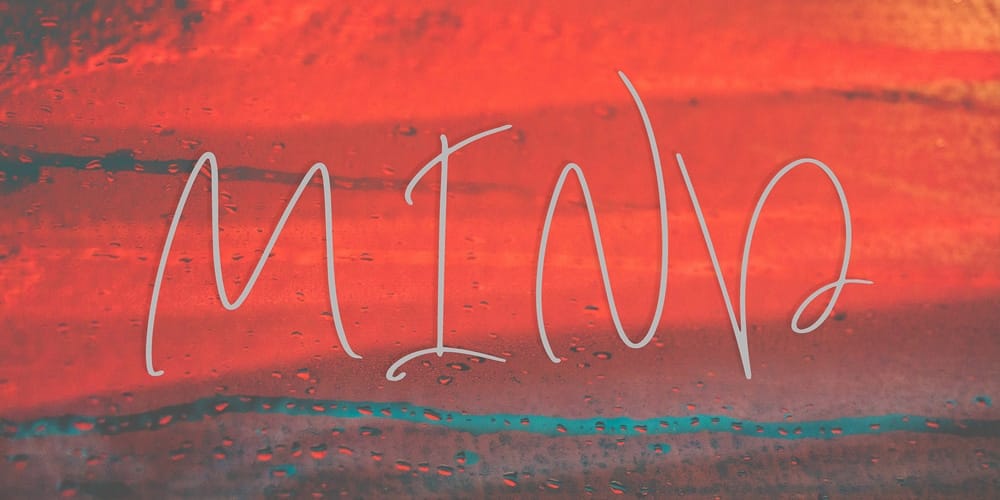 250 + Free Modern Script Fonts for Designers 259 Mind Script Font