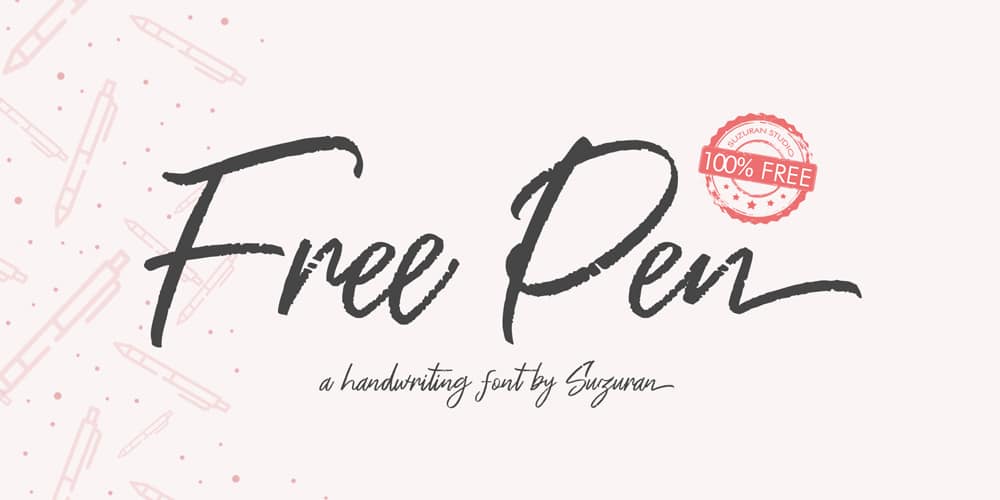 Pen Script Font