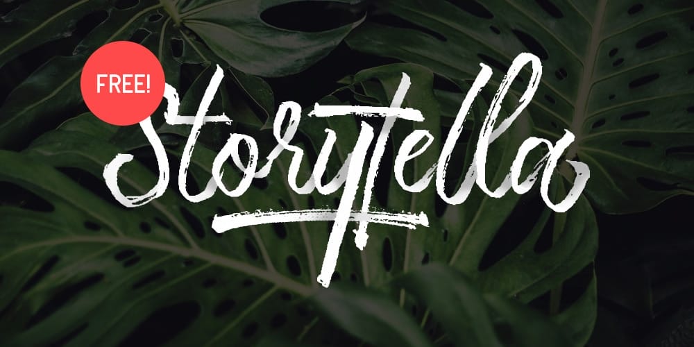 200+ Great Free Fonts for Designers 437 Storytella Script