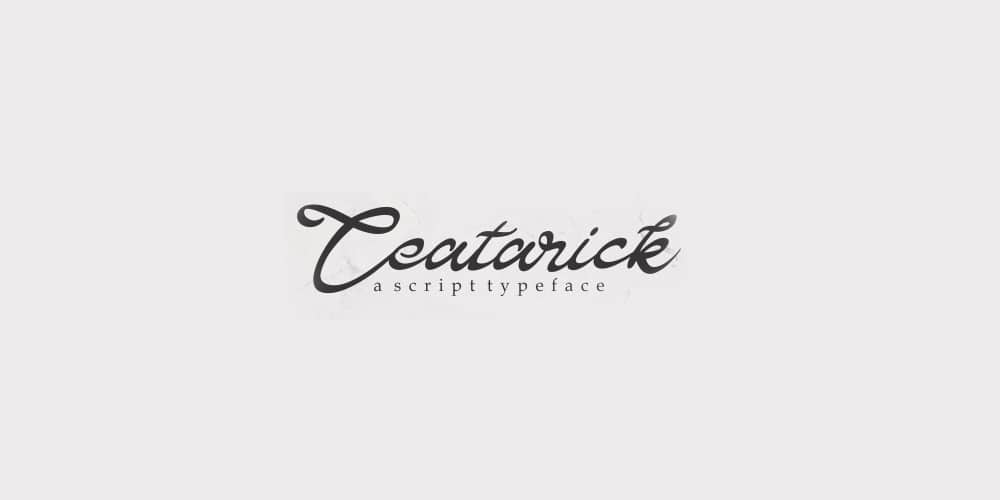 250 + Free Modern Script Fonts for Designers 410 Teatarick