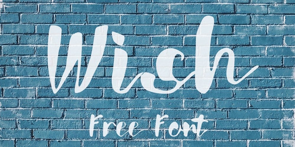 200+ Great Free Fonts for Designers 451 Wish Script Font