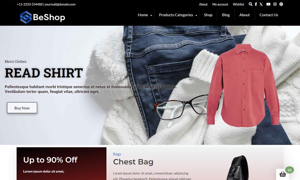 300+ Best Responsive WordPress Themes 19 Beshop