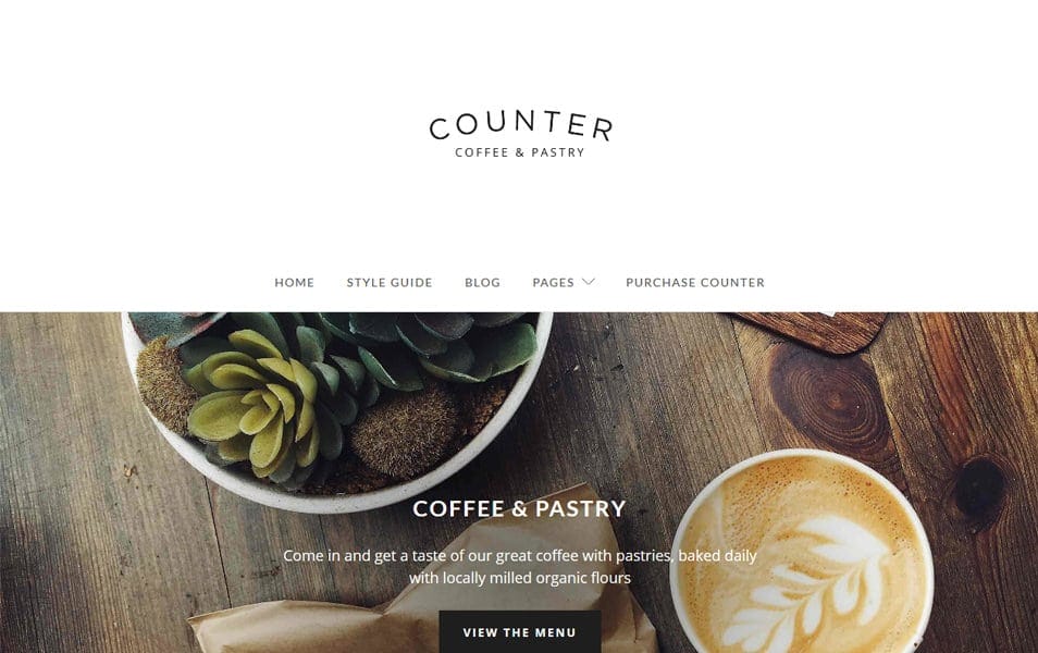 Counter Responsive WordPress Theme