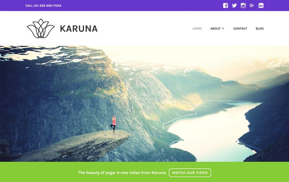300+ Best Responsive WordPress Themes 148 Karuna Responsive WordPress Theme