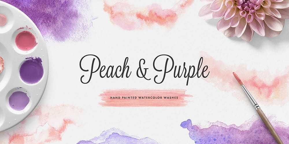 Free Watercolor Elements for Designers 5 Watercolor Texture Washes