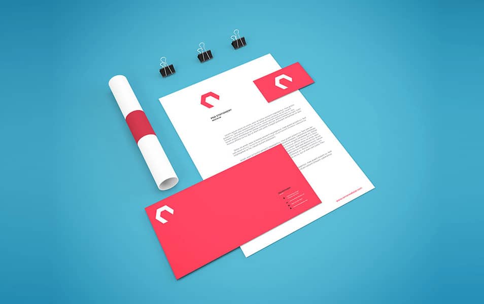 Branding Stationery Mockup