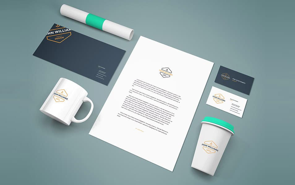 Branding Stationery Mockup