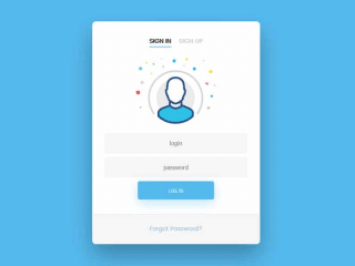 Free HTML5 And CSS3 Login Forms