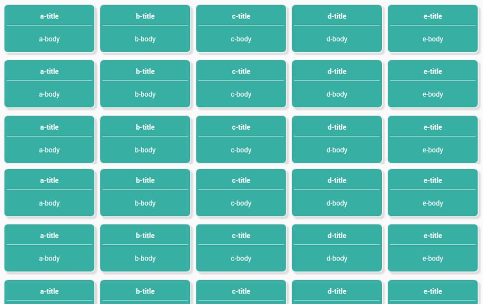 50+ Best jQuery Grid Plugins 20 Gridagram