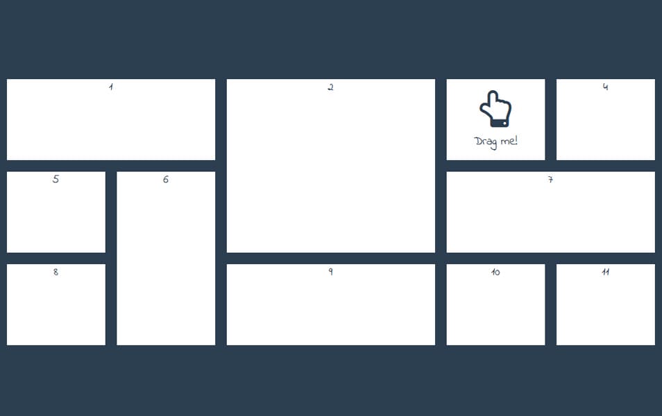 50+ Best jQuery Grid Plugins 17 Gridstack.js