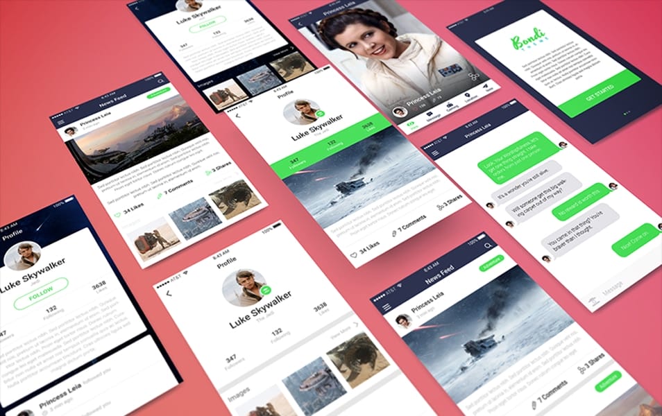 The Ultimate Collection of 2000+ Free Mockup Templates PSD Designs 96 Perspective App PSD Showcase Mockup