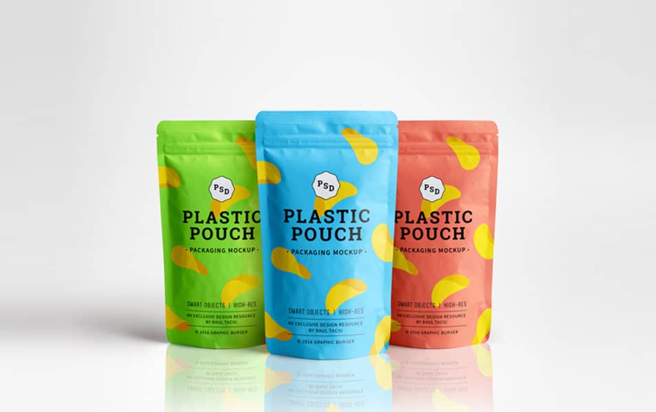 The Ultimate Collection of 2000+ Free Mockup Templates PSD Designs 722 Plastic Pouch Packaging MockUp