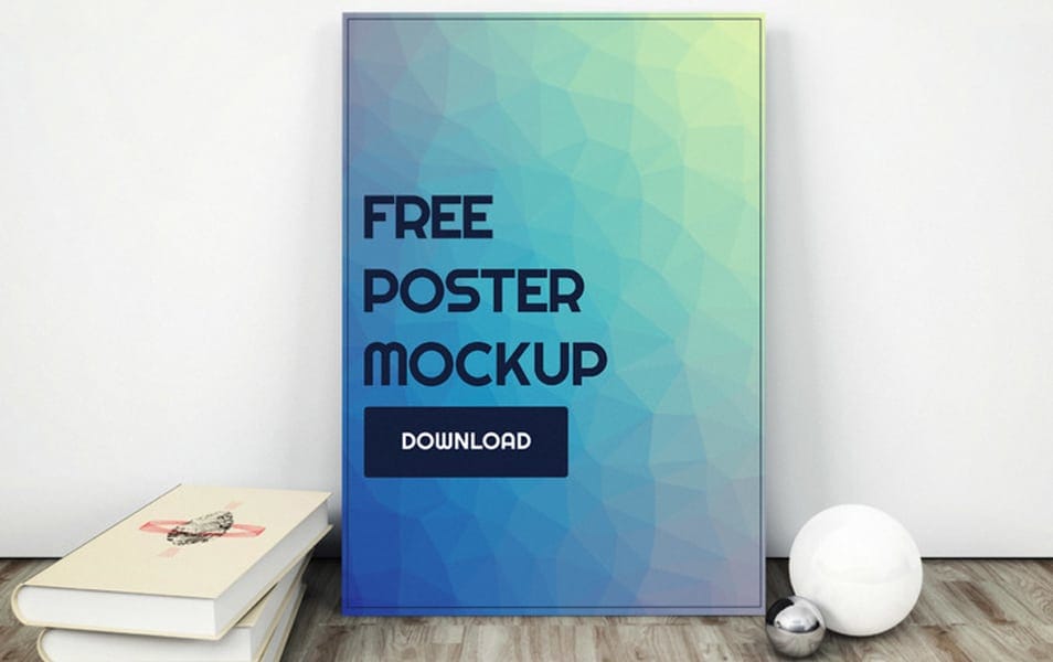 Poster Design PSD Mockup