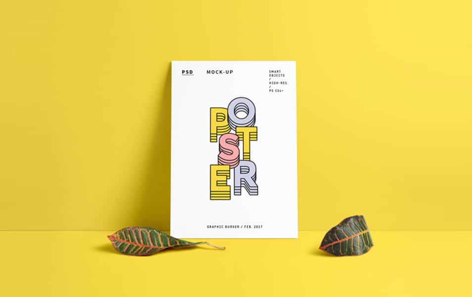 Poster MockUp PSD