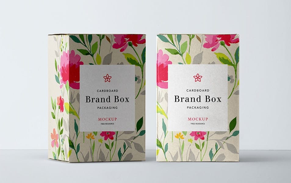 Psd Cardboard Packaging Mockup