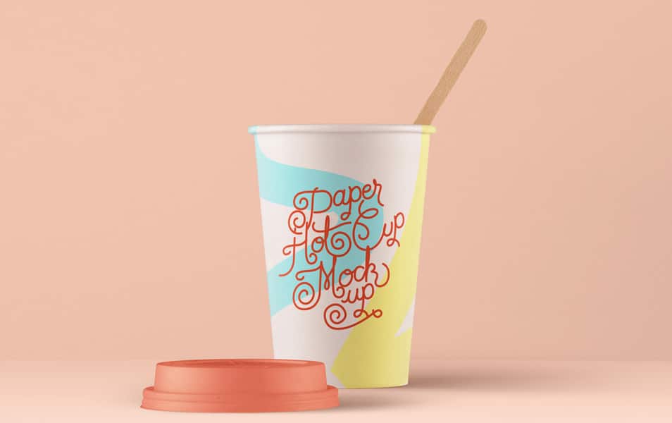 Psd Paper Hot Cup Template