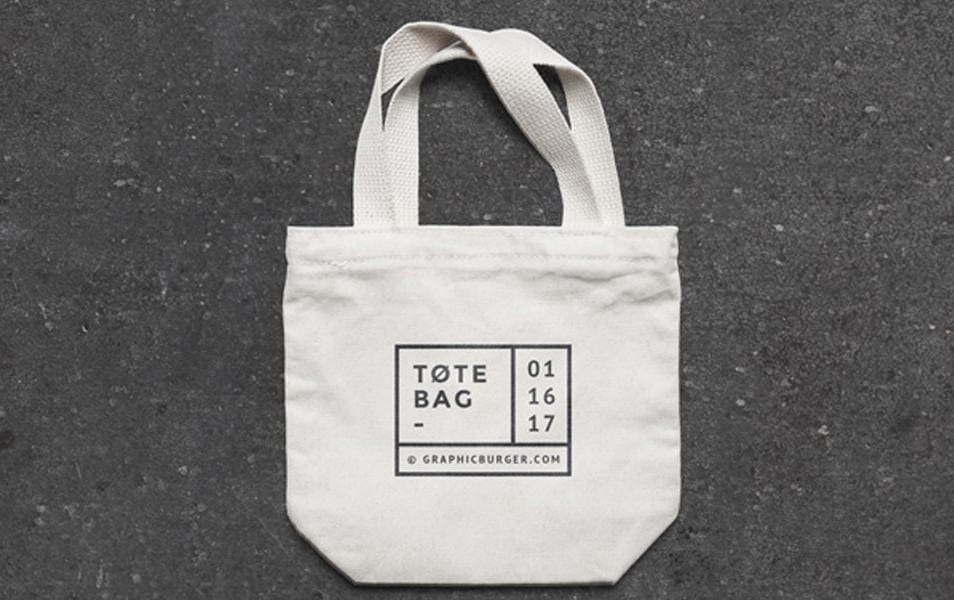 The Ultimate Collection of 2000+ Free Mockup Templates PSD Designs 581 Small Canvas Tote Bag MockUp