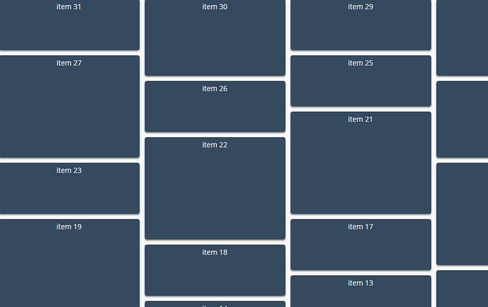 50+ Best jQuery Grid Plugins 27 mp-mansory.js