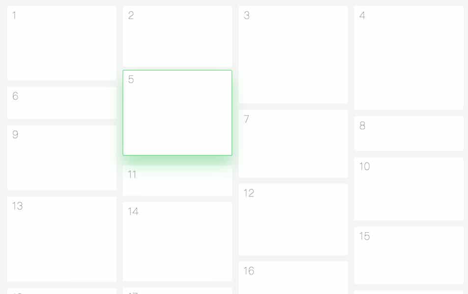 50+ Best jQuery Grid Plugins 14 newWaterfall.js