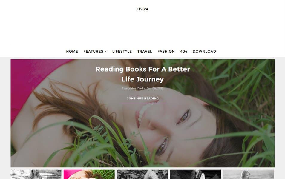 300+ Best Free Responsive Blogger Templates 2025 443 Elvira Beauty Blogger Template