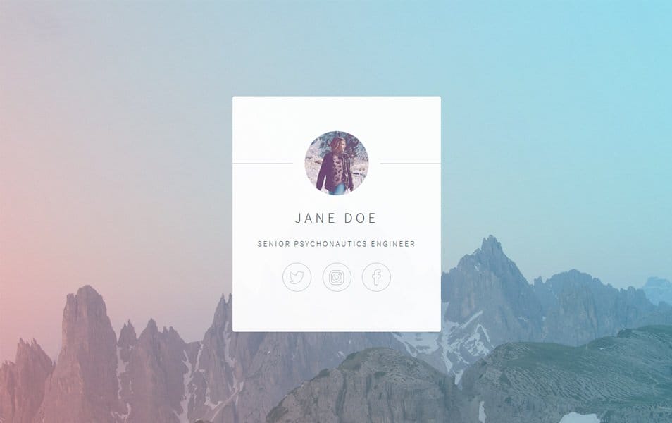 500+ Best Free Responsive HTML5 CSS3 Website Templates 12 Identity