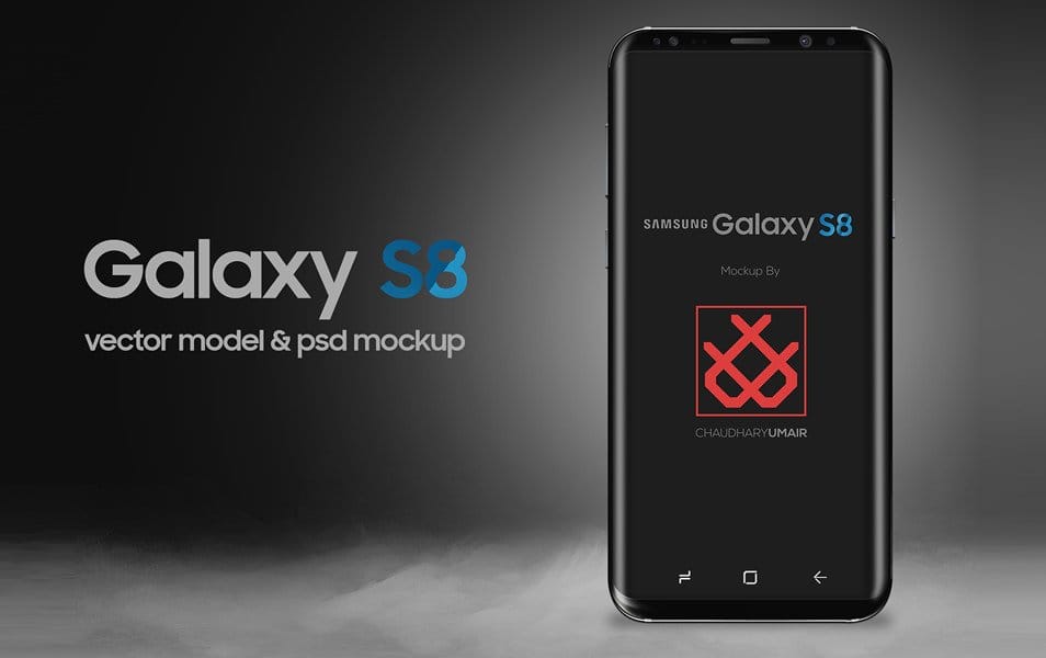 50+ Best Samsung Galaxy S8 Mockup Templates 41 Samsung Galaxy S8 Mockup