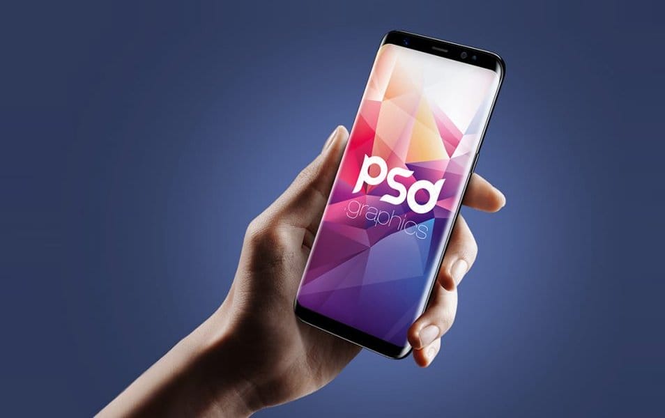 50+ Best Samsung Galaxy S8 Mockup Templates 19 Samsung S8 Mockup Free PSD