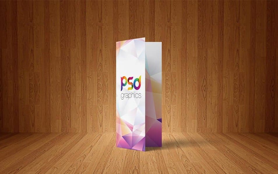 The Ultimate Collection of 2000+ Free Mockup Templates PSD Designs 344 BiFold Brochure Mockup Free PSD