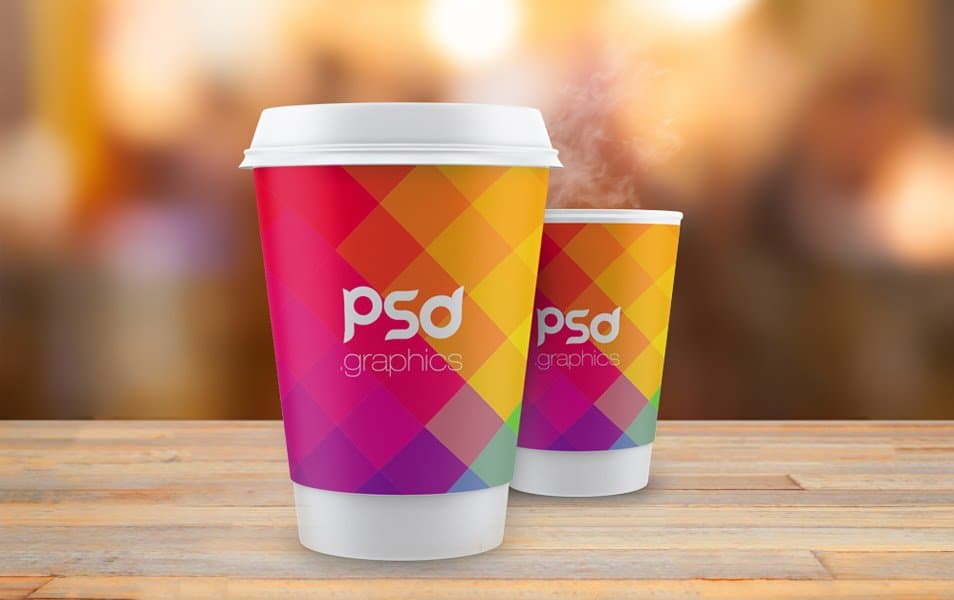 The Ultimate Collection of 2000+ Free Mockup Templates PSD Designs 626 Coffee Cup Mockup Free PSD Graphics