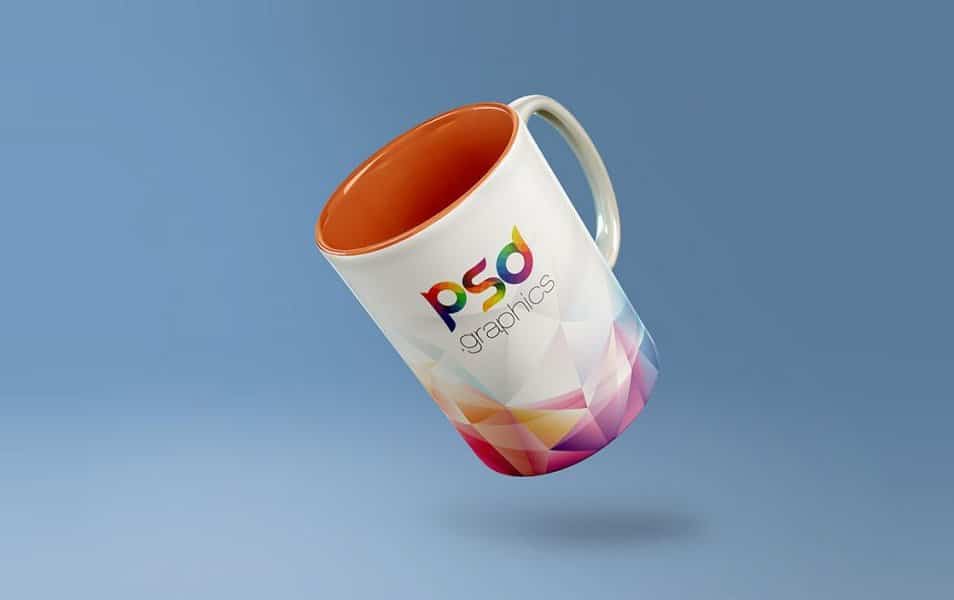 Coffee Mug Mockup Free PSD