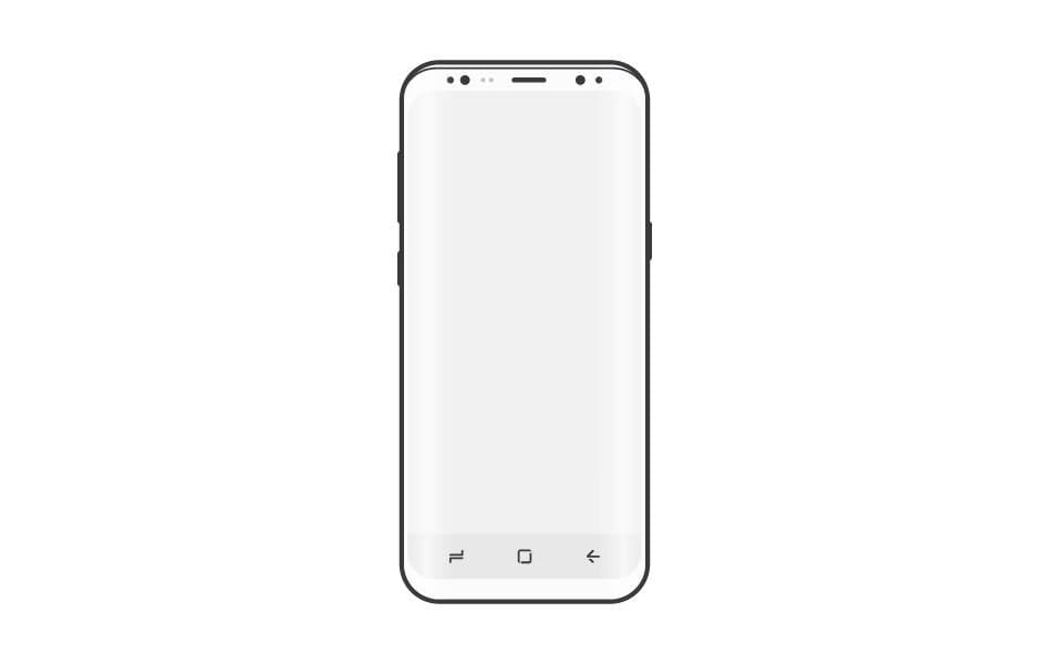 50+ Best Samsung Galaxy S8 Mockup Templates 50 Free Samsung S8 Wireframe