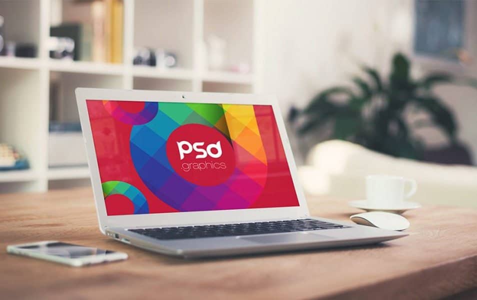 Macbook Air Mockup PSD