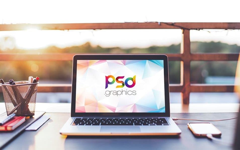 The Ultimate Collection of 2000+ Free Mockup Templates PSD Designs 35 Macbook Pro Outdoor Mockup Free PSD