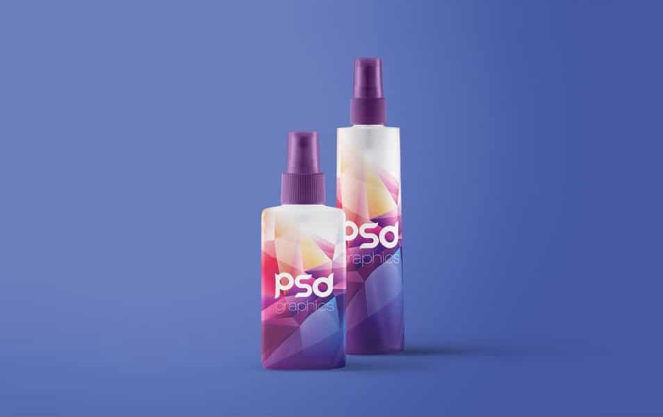 The Ultimate Collection of 2000+ Free Mockup Templates PSD Designs 528 Perfume Bottle Mockup Free PSD