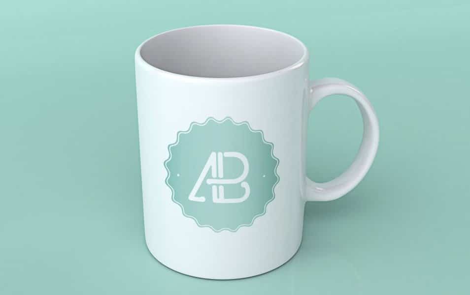 Realistic Coffee Mug Mockup