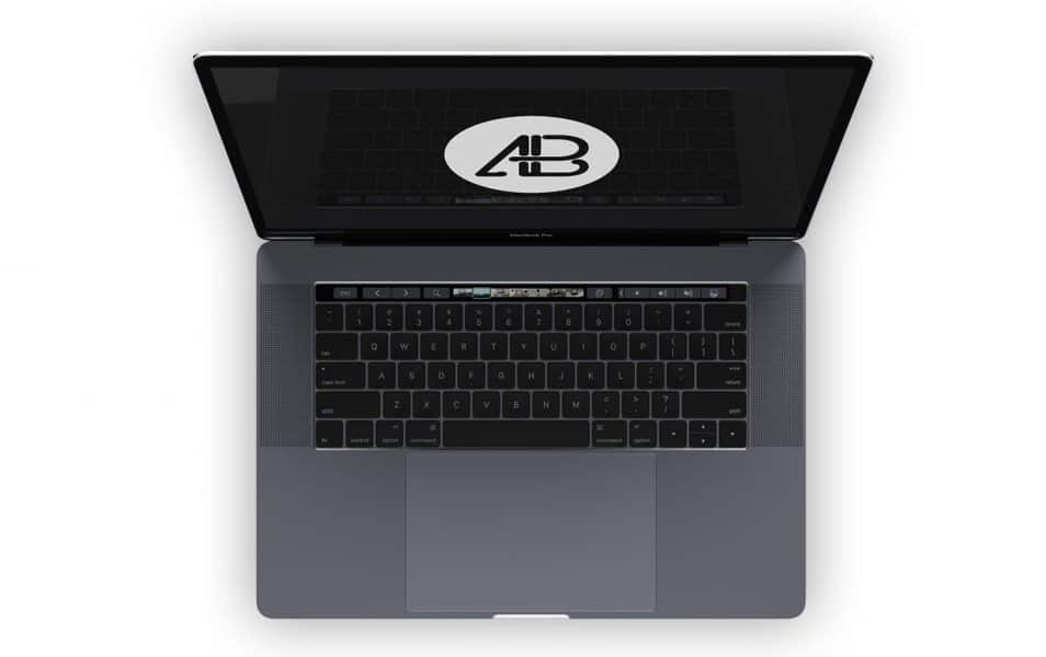 The Ultimate Collection of 2000+ Free Mockup Templates PSD Designs 52 Realistic Space Gray Macbook Pro Mockup